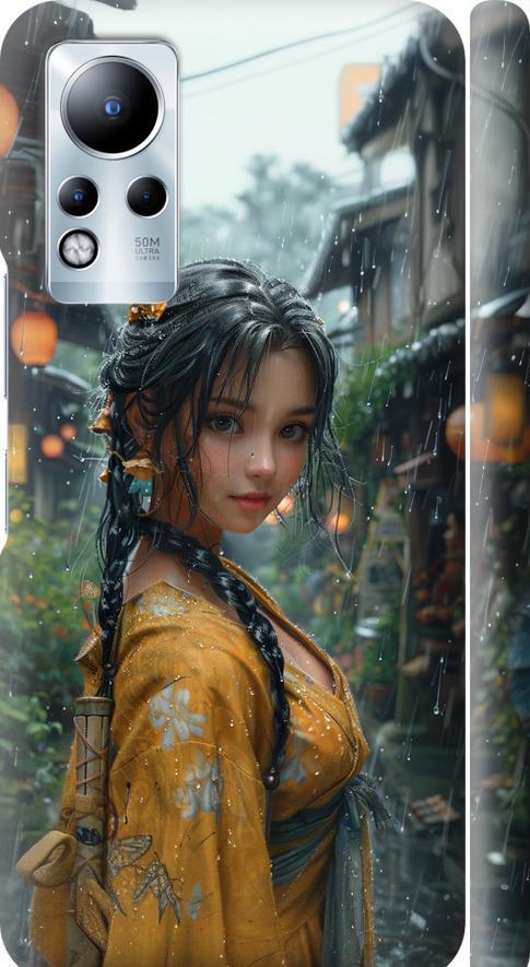 Чехол на Infinix Note 12 Anime-girl (6133m-2927-42517)