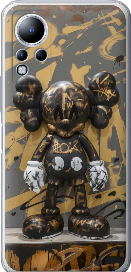 Чехол на Infinix Note 12 Bronze kaws (6097u-2927-42517)