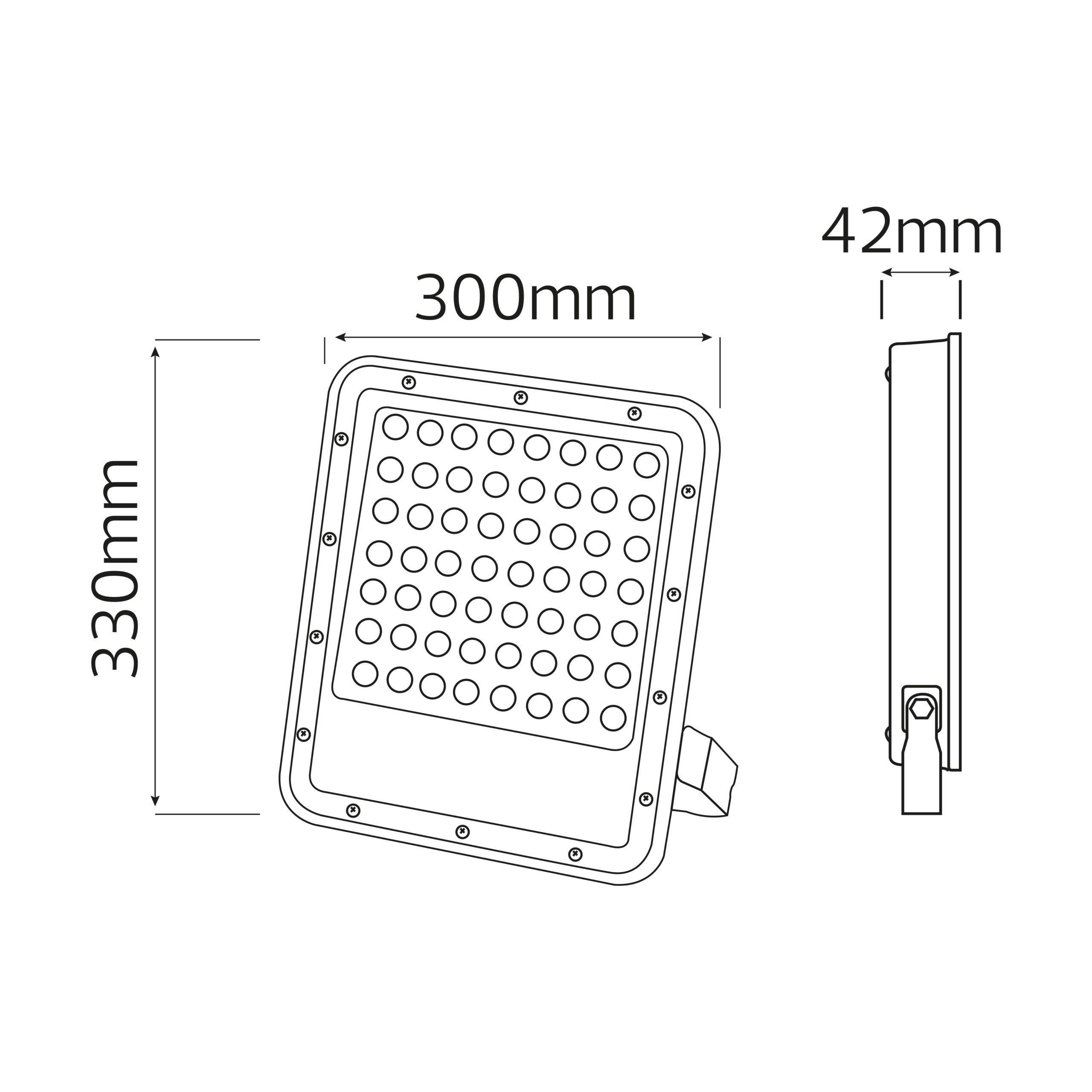 Прожектор светодиодный Oselo 300 300W 6400K (24421829) - фото 3 Прожектор светодиодный Oselo 300 300W 6400K (24421829) - фото 3
