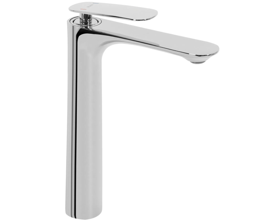 Смеситель для умывальника CUBO REA BERG CHROM REA-B2036 высокий однорычажный Хром (134265)