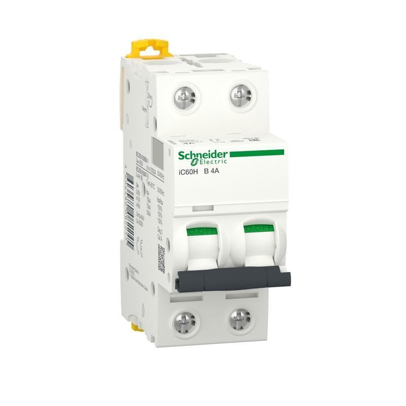 Автоматический выключатель Schneider Electric Acti9 iC60H 2P 4A 10кА В (A9F83204)