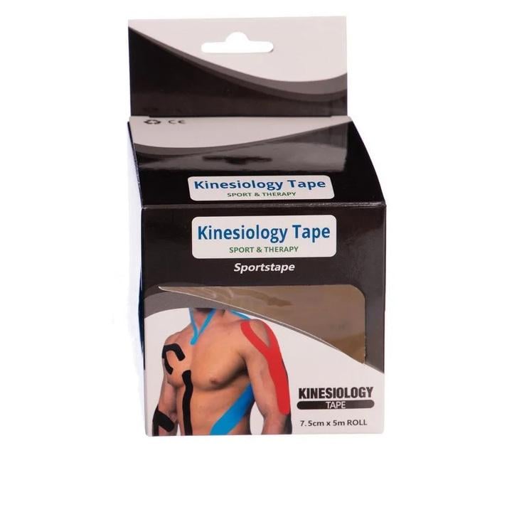 Кінезіо тейп Kinesio tape SP-Sport BC-0474-7_5 7,5 см х 5 м White (186794)