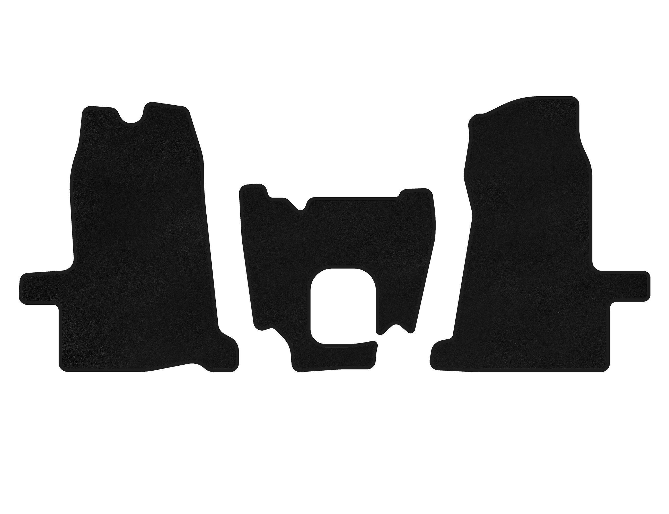 Коврики Digital Designs Premium для Ford Transit 2000-2014 гг. ткань Черный (134594)