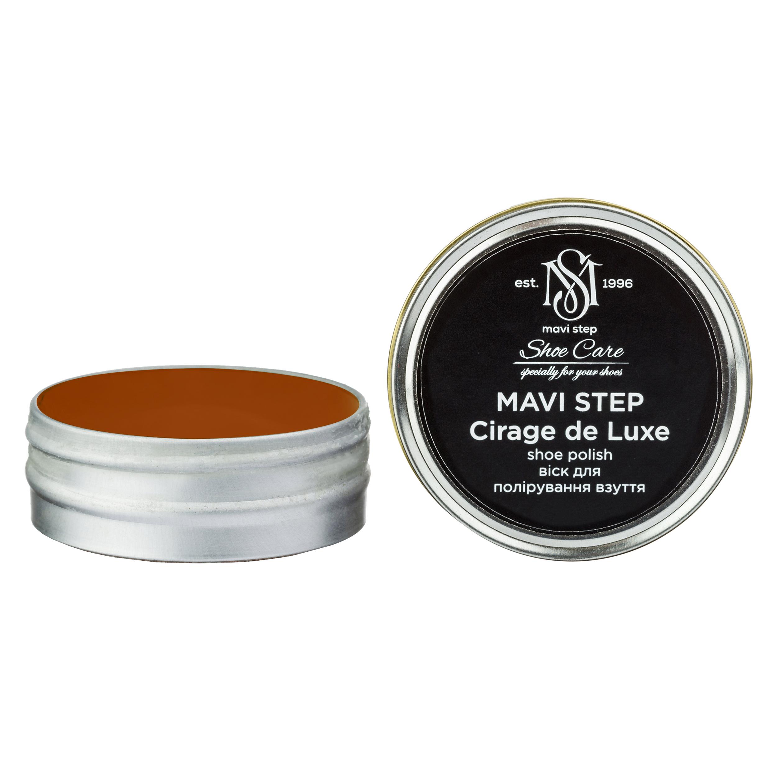 Віск для взуття MAVI STEP Cirage de Luxe 25 мл Коричневий (C12/322/025) - фото 2