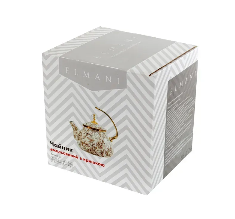 Чайник эмалированный BIRD Elmani с крышкой 2,2 л - фото 6 Чайник эмалированный BIRD Elmani с крышкой 2,2 л - фото 6