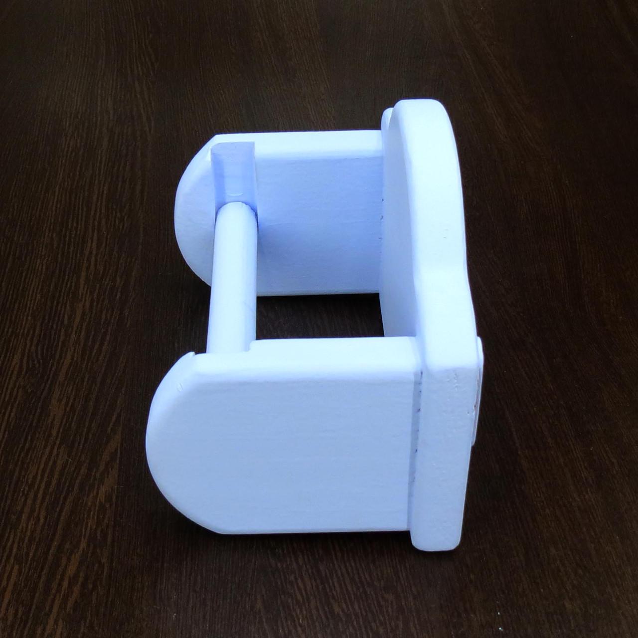 Держатель для туалетной бумаги из дерева Вольфрам Ирис (ДТБ-000952) - фото 7