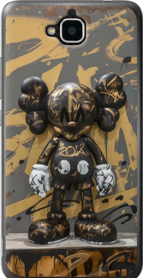 Чехол на Huawei Y6 Pro Bronze kaws (6097u-355-42517)