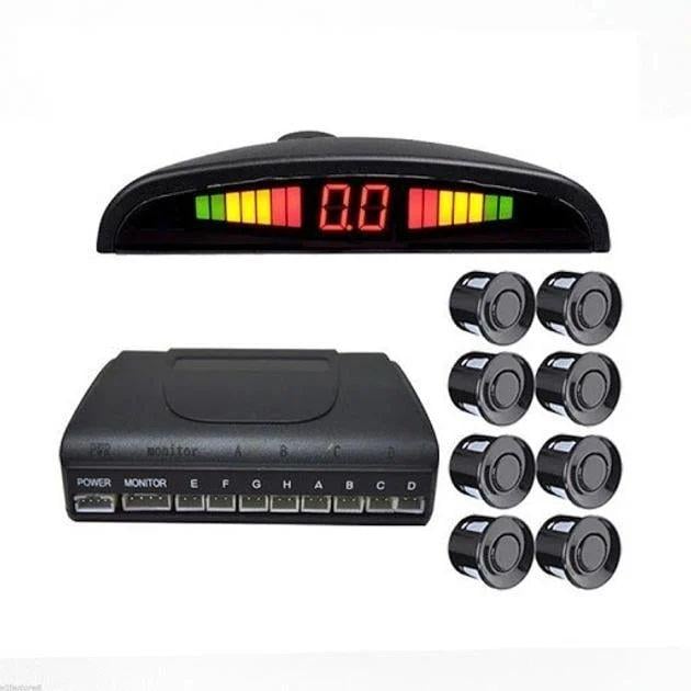 Парктроник на 8 датчиков с дисплеем Assistant Parking парковочный радар парковочная система (4904) Парктроник на 8 датчиков с дисплеем Assistant Parking парковочный радар парковочная система (4904)