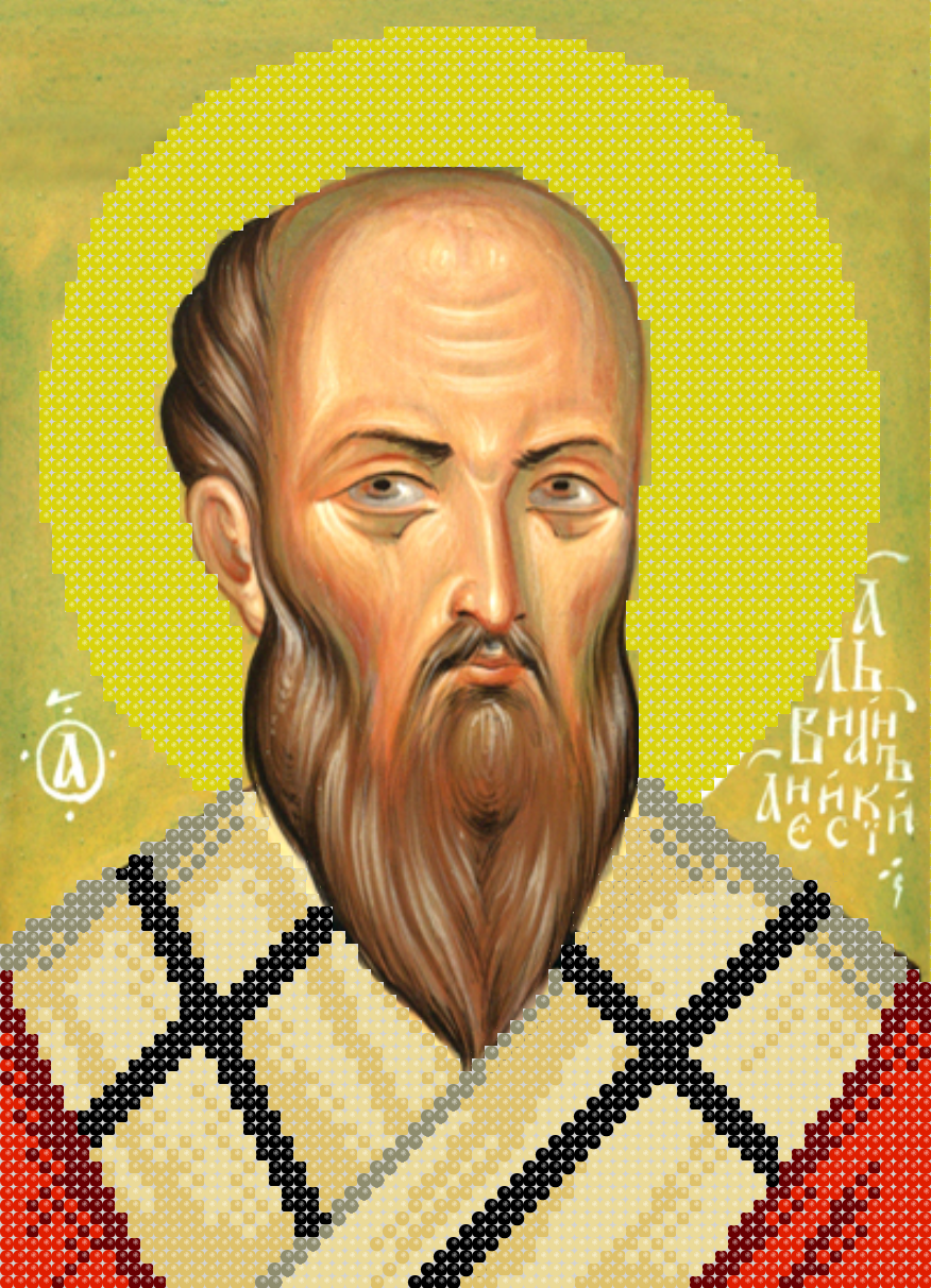 Схема для вышивки бисером Сб-5-23 Священномученик Альвиан Анейский (783293919А)