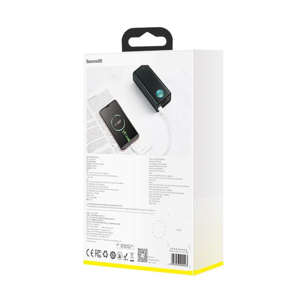 Повербанк BASEUS Amblight Digital Display Quick Charge 30000 mAh 65W Black (PPLG000101) - фото 10