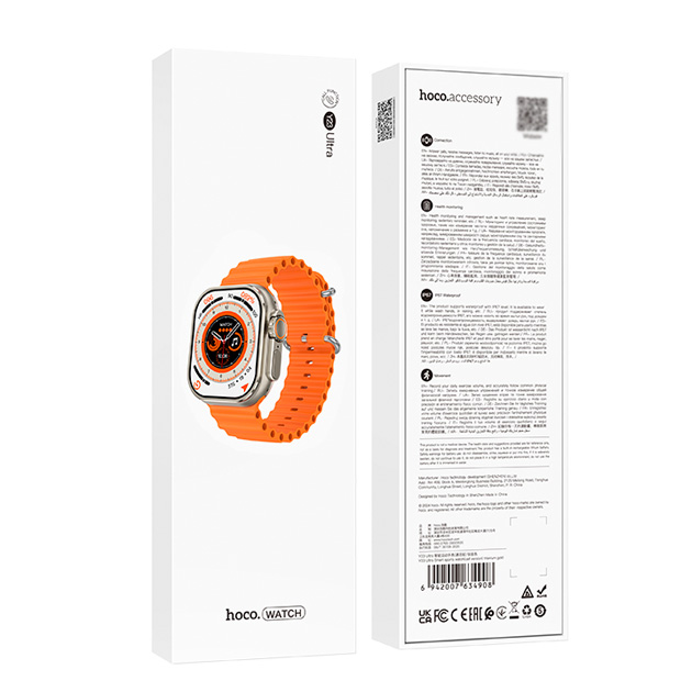 Смарт-часы BOROFONE BD10 Ultra Smart sports watch call version Gold - фото 3