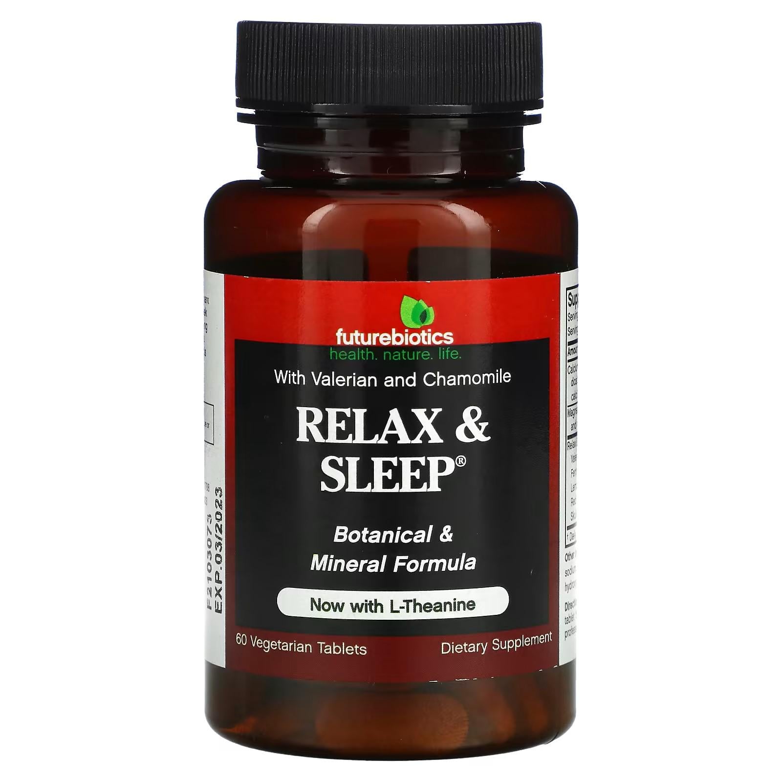 Комплекс для релаксу та здорового сну Futurebiotics Relax & Sleep 60 таблеток