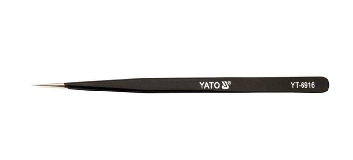 Пинцет прямой Yato 140мм (YT-6903) Пинцет прямой Yato 140мм (YT-6903)