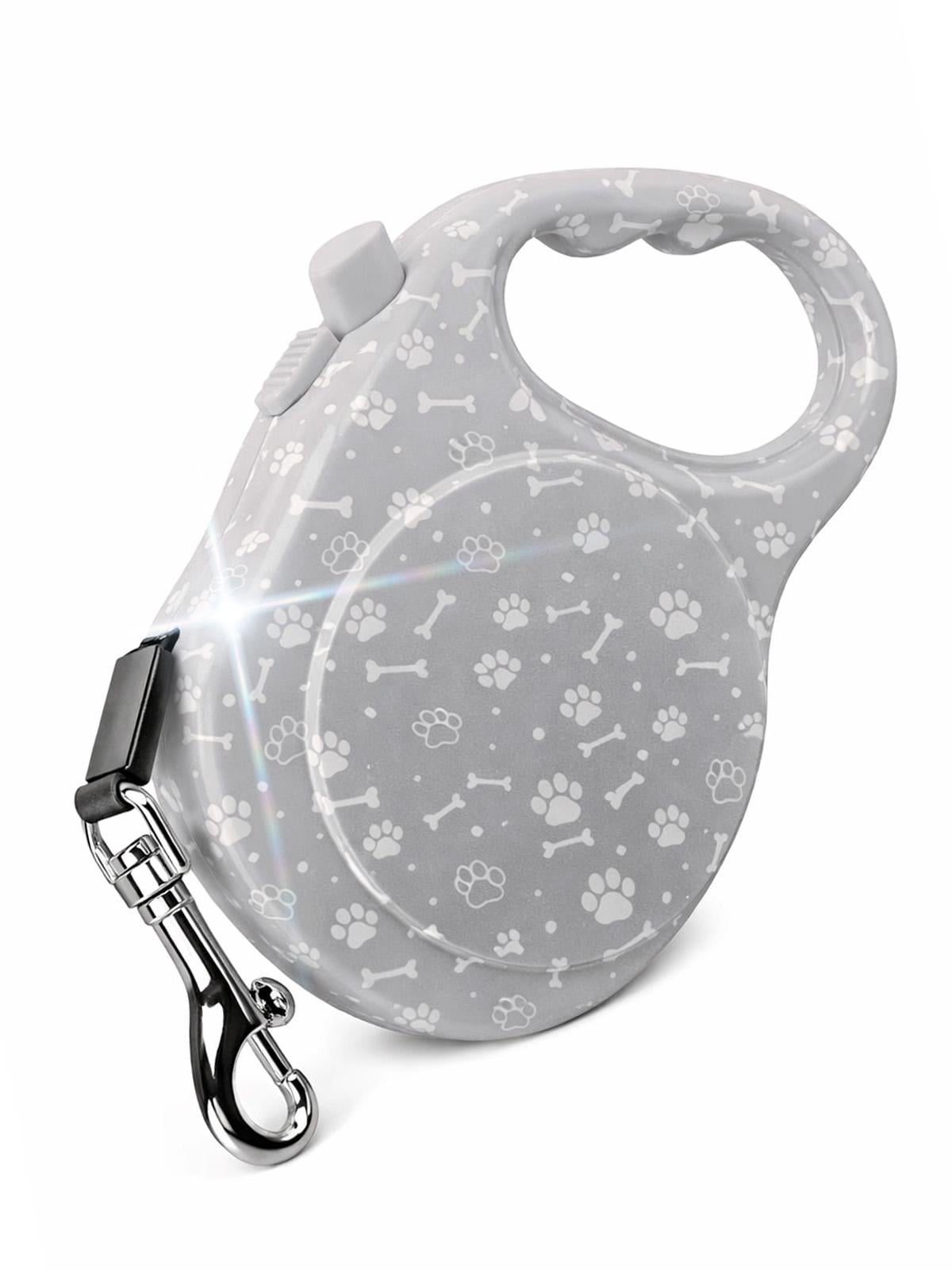 Поводок-рулетка BRS для собак маленьких и средних пород весом до 15 кг 5 м Серый (585768451) Поводок-рулетка BRS для собак маленьких и средних пород весом до 15 кг 5 м Серый (585768451)