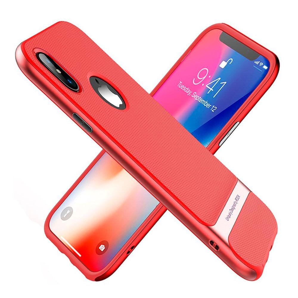 Чохол накладка Rock Royce series for iPhone X, Red - фото 3