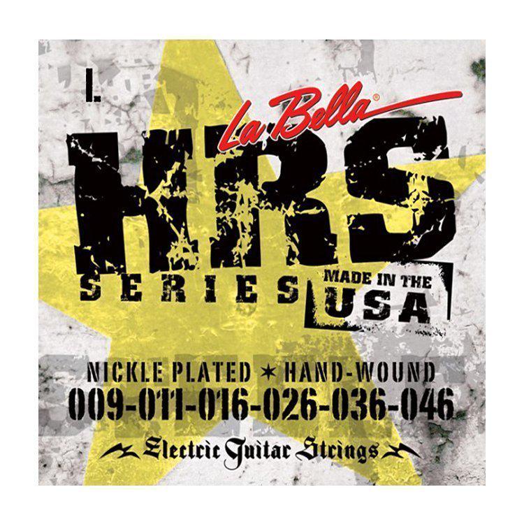 Струны для электрогитары La Bella Nickel Round Wound HRS-L 9-46 (116193)
