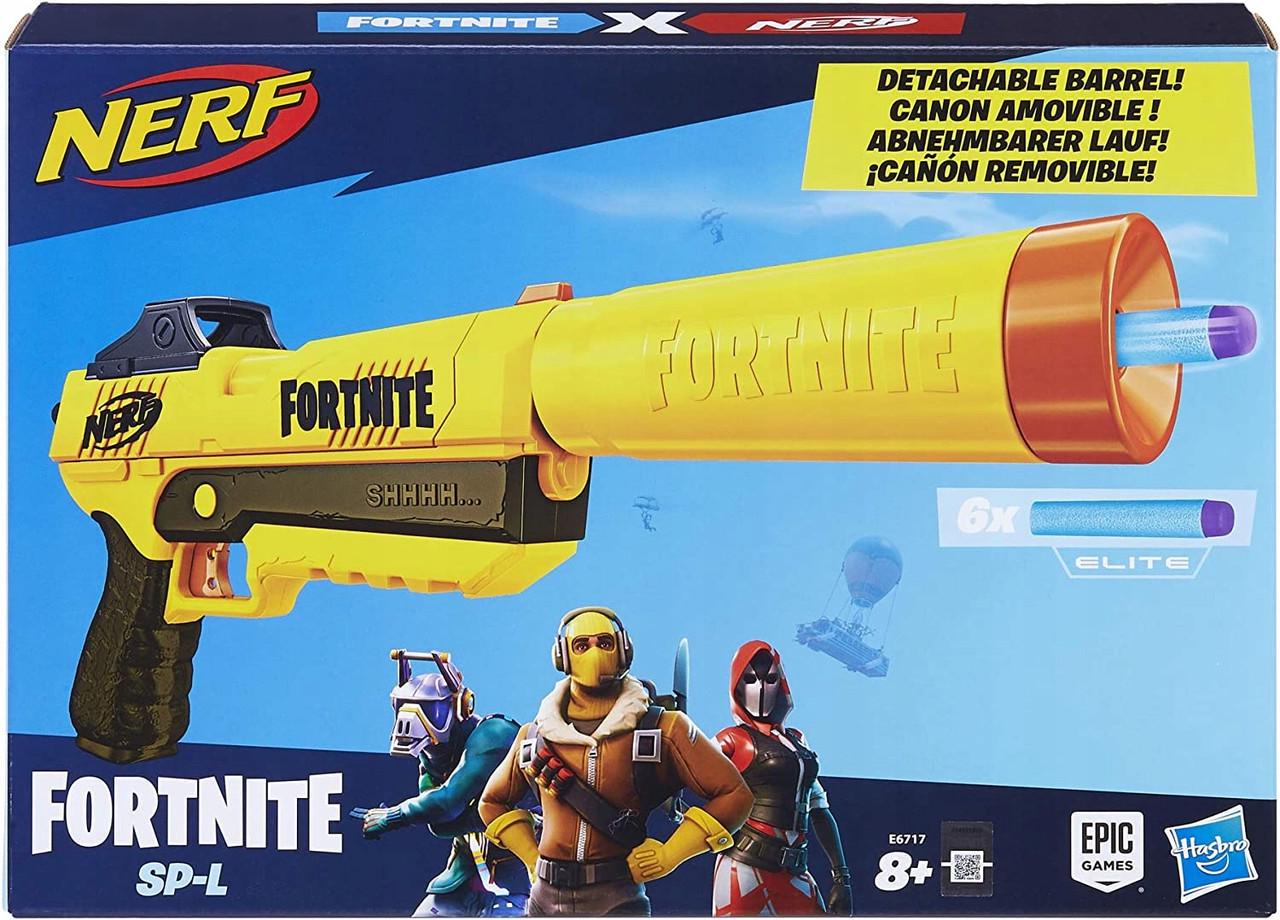 Пристрій для запуску дротиків Hasbro Nerf Fortnite Sneaky Springer E6717 Sp-l Luncher 46 см - фото 7