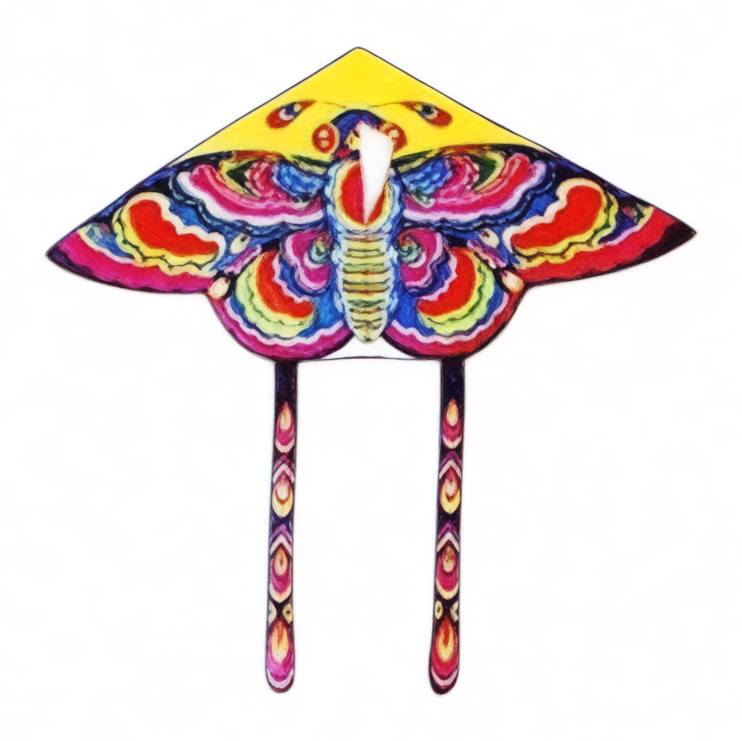 Воздушный змей A-Toys C 52196 B Бабочка 133х130 см (113864) Воздушный змей A-Toys C 52196 B Бабочка 133х130 см (113864)