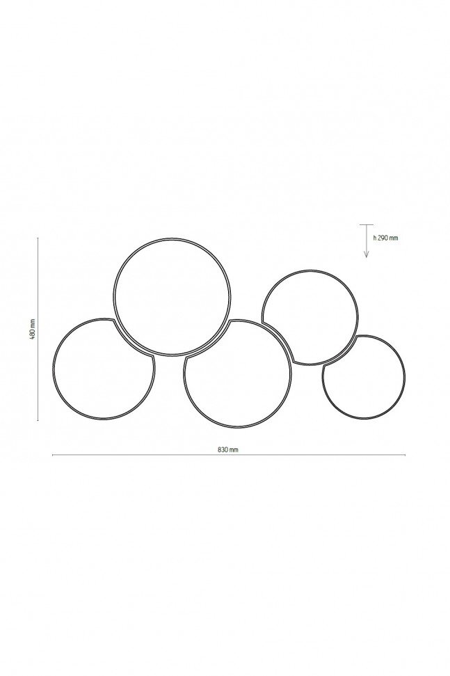 Люстра TK Lighting MONA WH 5 (3443) - фото 2 Люстра TK Lighting MONA WH 5 (3443) - фото 2