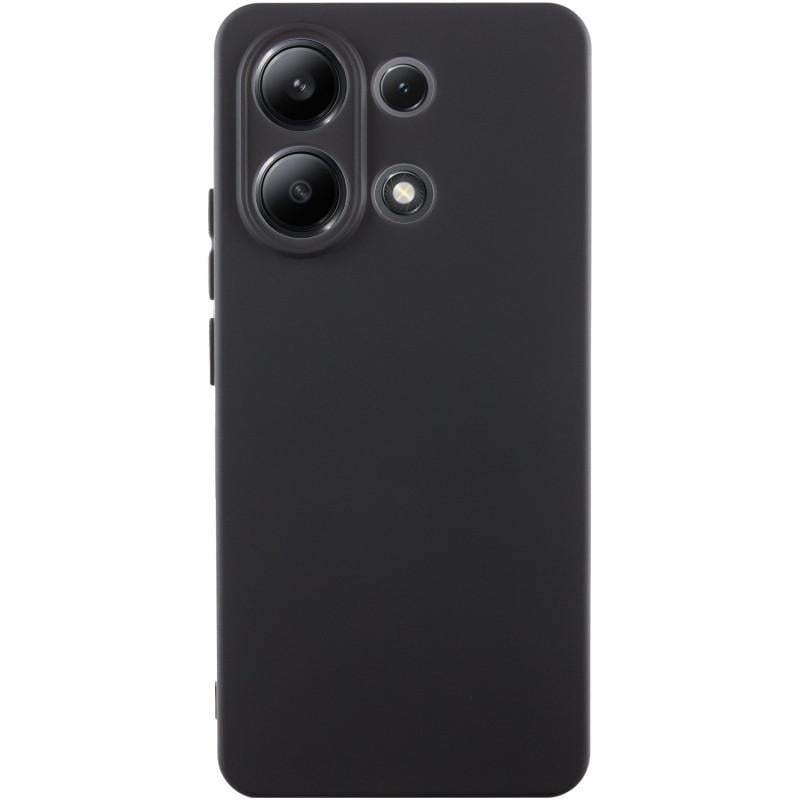 Противоударный чехол Silicone Cover Lakshmi Full Camera (AA) для Xiaomi Redmi Note 13 5G черный