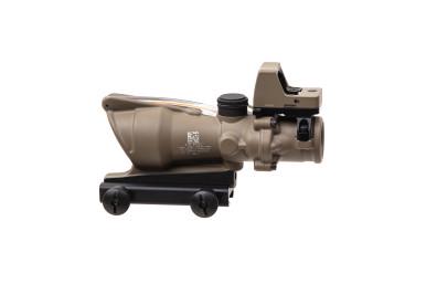 Комплект TRIJICON RMR 3,25 МОА FDE прицел оптический ACOG 4x32 BAC коллиматорный - фото 6 Комплект TRIJICON RMR 3,25 МОА FDE прицел оптический ACOG 4x32 BAC коллиматорный - фото 6