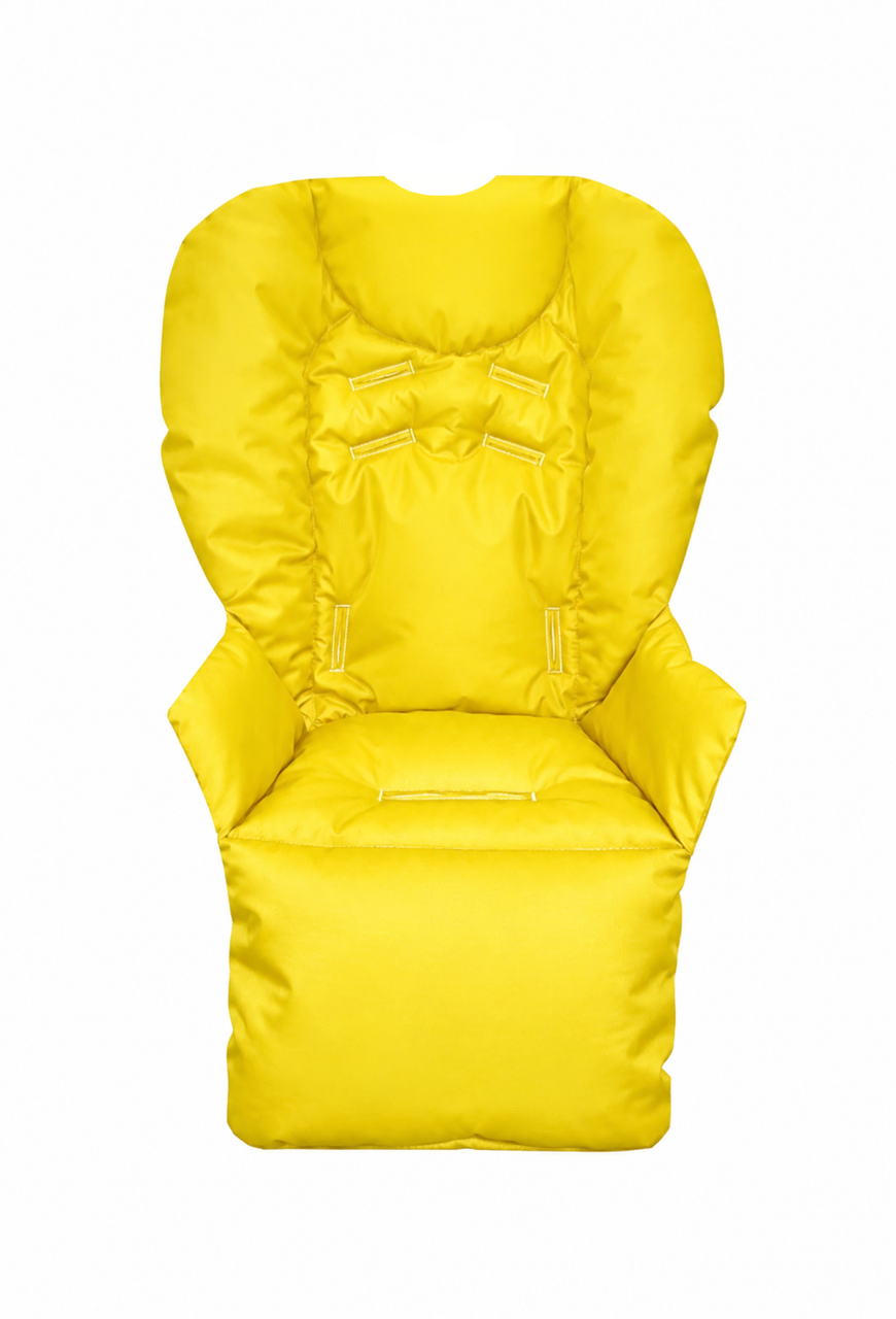 Чохол на стільчик для годування Chicco Polly 2 Start з плащівки Жовтий
