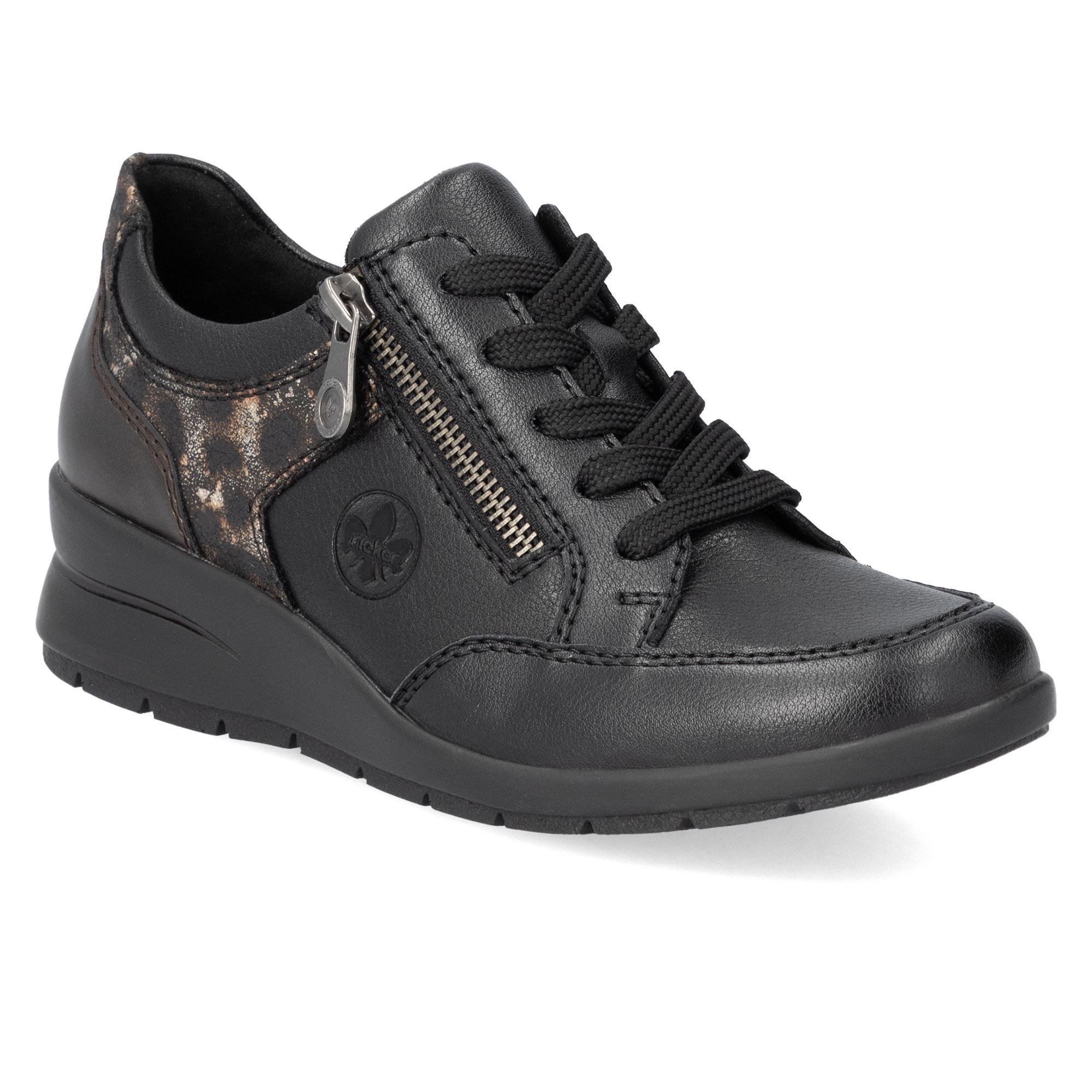 Туфли женские осенние RIEKER спортивные р. 39 Черный (035557-39) Туфли женские осенние RIEKER спортивные р. 39 Черный (035557-39)