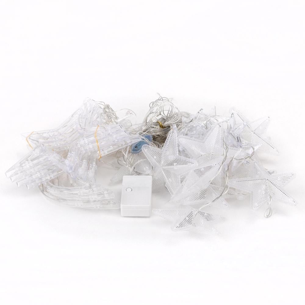 Гірлянда мережева Зоряне небо 195LED 3х1 м Різнокольоровий (29909160) - фото 3 Гірлянда мережева Зоряне небо 195LED 3х1 м Різнокольоровий (29909160) - фото 3