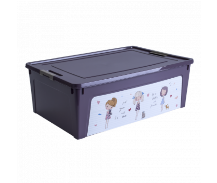 Контейнер Алеана Smart Box Девочки 11,7 л Фиолетовый (УТ000082456)