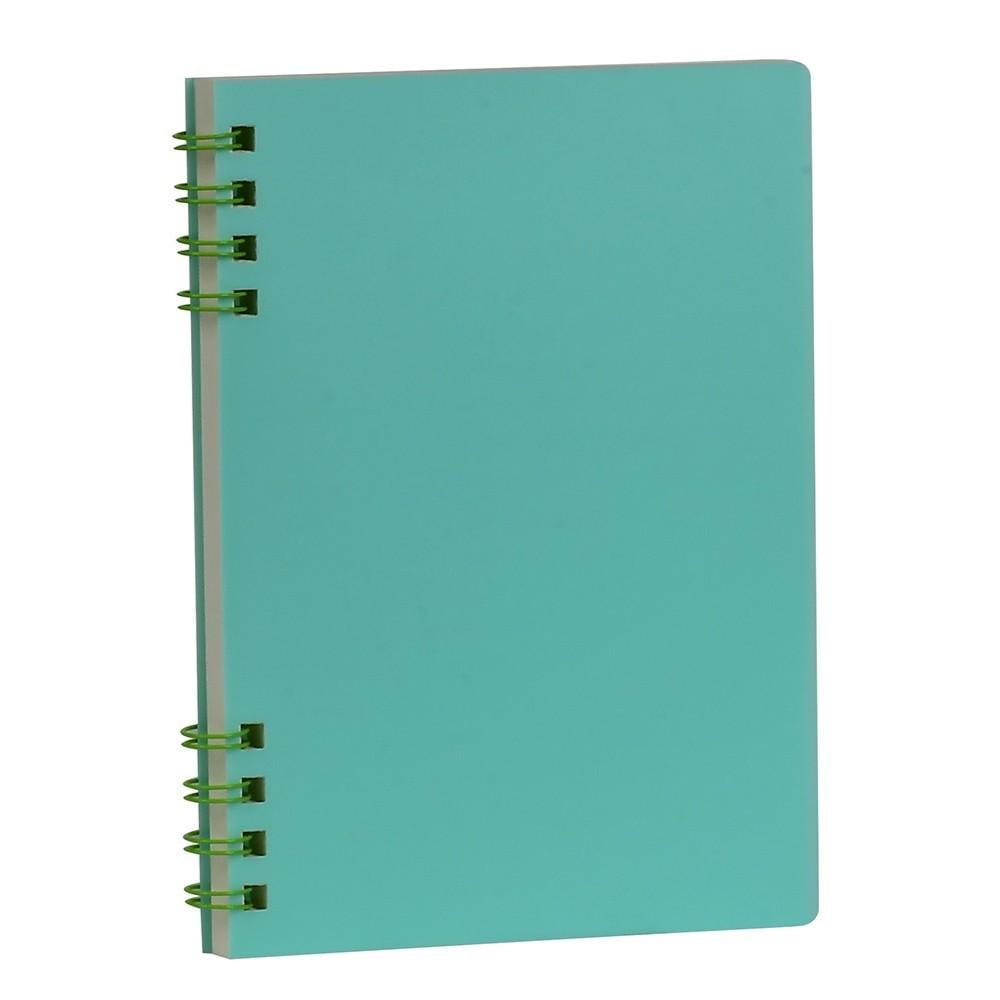 Блокнот на спирали Stenson Ordinary A5 100 лист. Зеленый (WW01588ST)