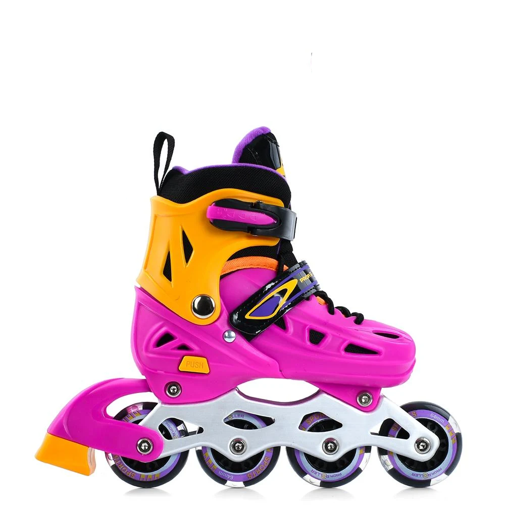 Роликові ковзани дитячі розсувні A4151-S-V р. 31-34 - фото 1