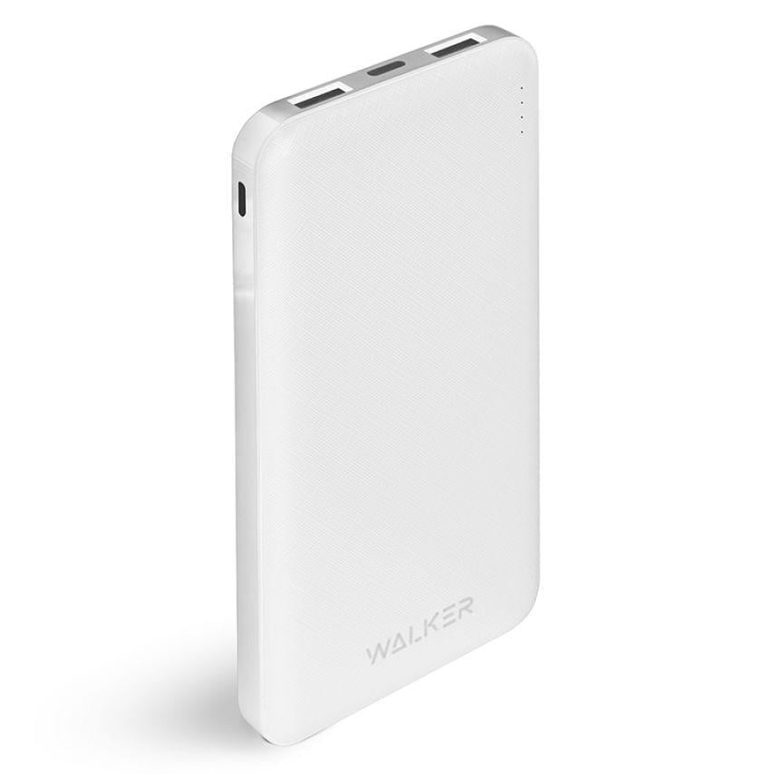 Повербанк WALKER WB-410 10000mAh Білий