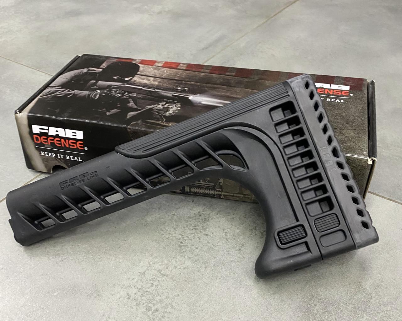 Пример FAB Defense SSR-25 с регулируемой щекой и подзатыльником для М16 Черный (fx-ssr25) - фото 2 Пример FAB Defense SSR-25 с регулируемой щекой и подзатыльником для М16 Черный (fx-ssr25) - фото 2