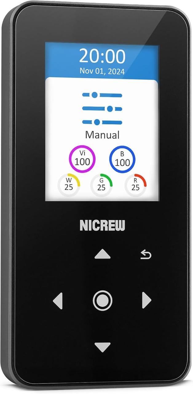 Контроллер для аквариумного освещения NICREW HyperReef Gen 2 5 каналов LCD 2,4"