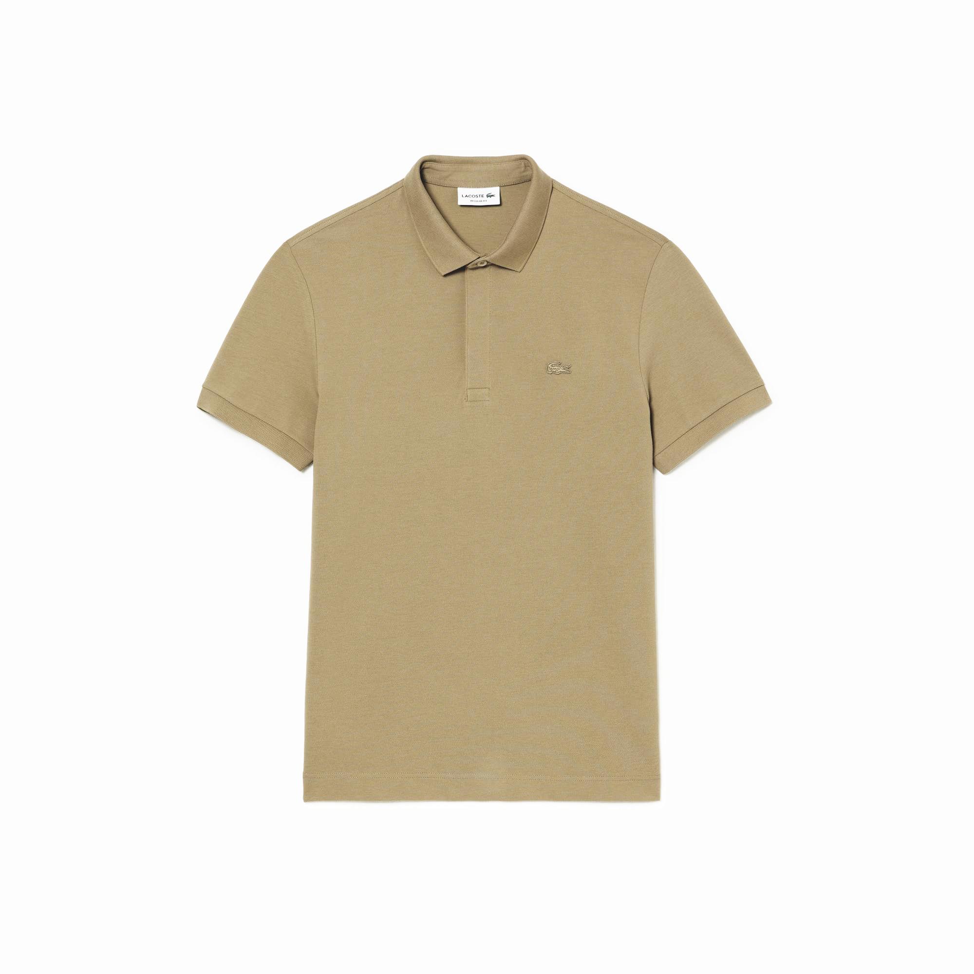 Поло мужское Lacoste Paris Polo 14088 M Beige (17808323) - фото 4