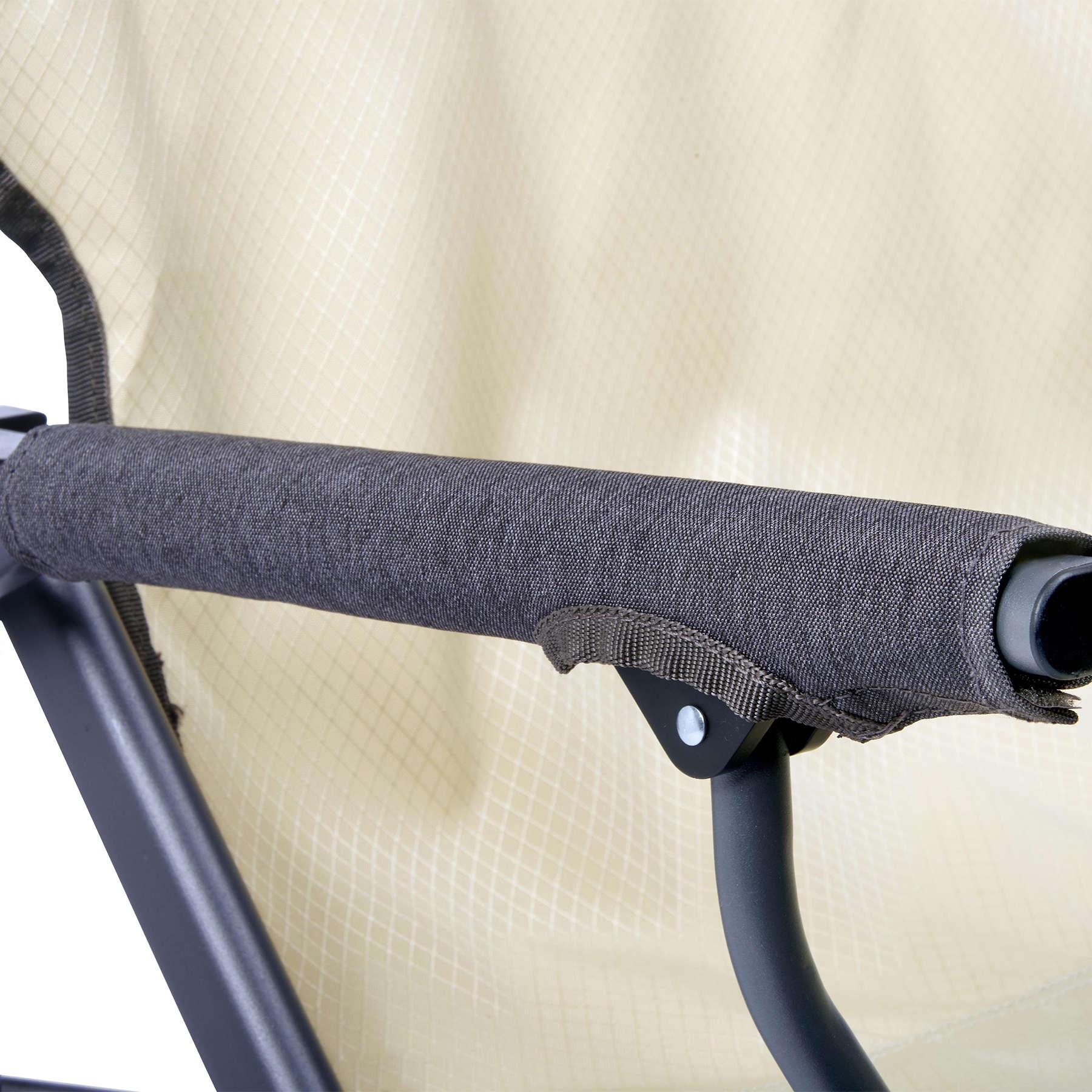 Туристичне крісло розкладне Uquip Roxy Sand/Grey (244038) - фото 4