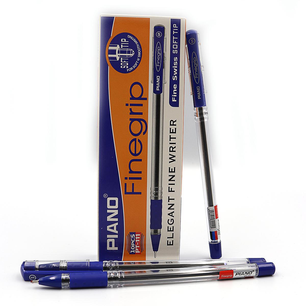 Ручка масляна piano 10 шт. в уп. Синій (MTT-131313)