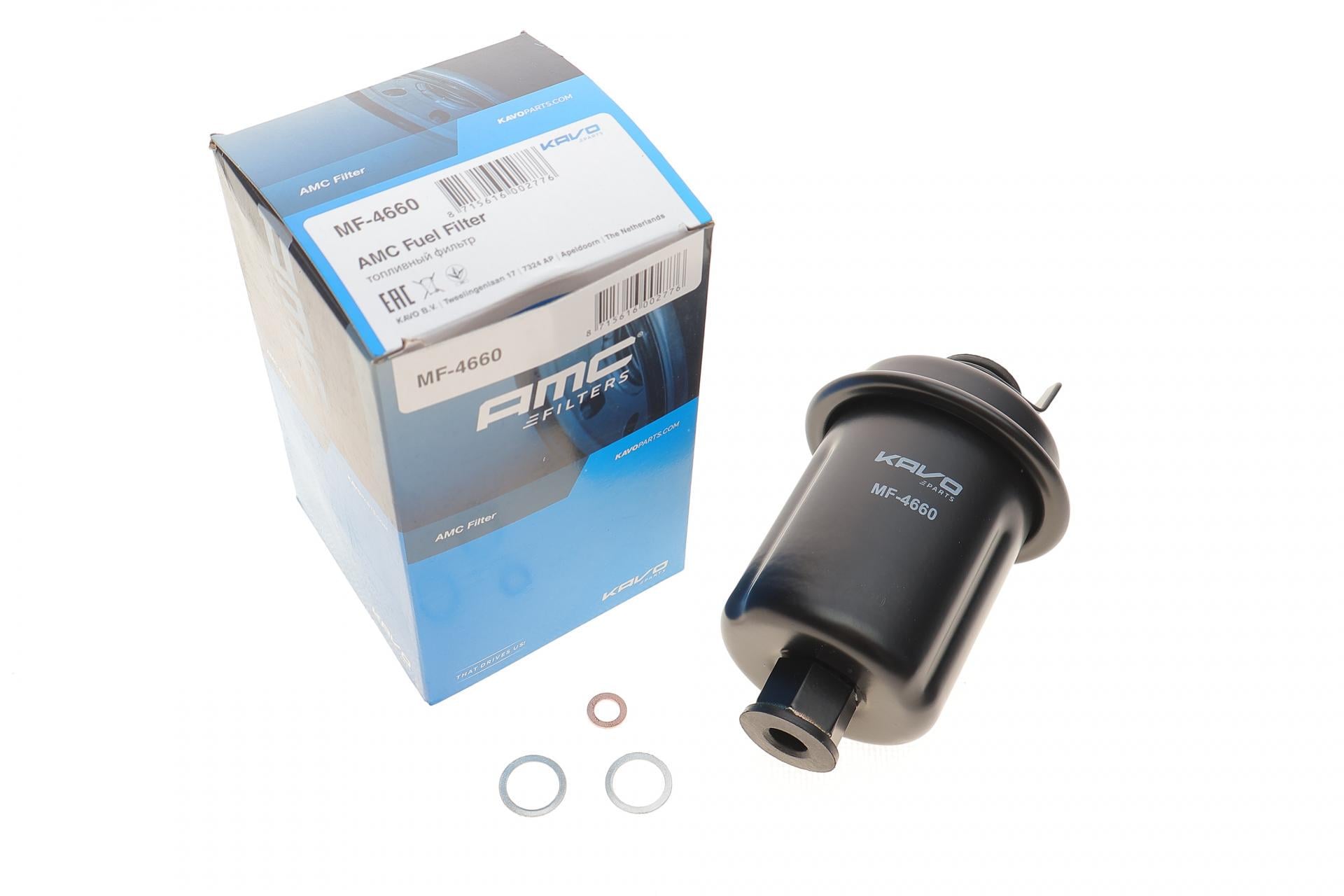 Фильтр топливный KAVO PARTS для Toyota Camry 2,2/3,0 96-02/Mitsubishi Lancer IV/V 1,3/1,6/1,8 92-03 (MF-4660)