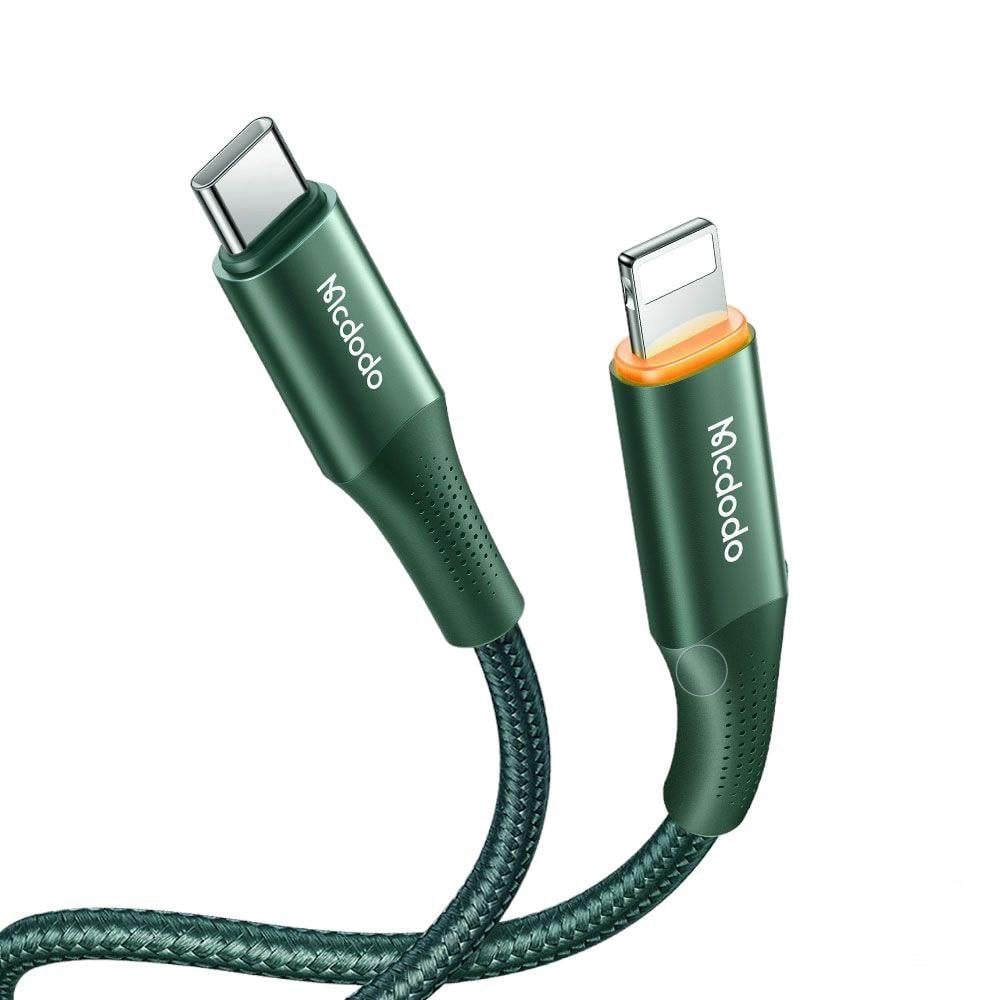 Кабель Mcdodo Type-C to Lightning 20W 1,8 м с функцией быстрой зарядки Green
