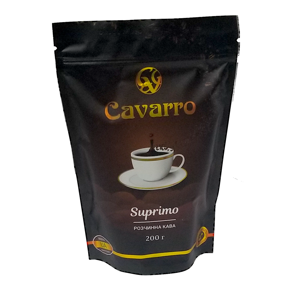 Кофе растворимый Cavarro Suprimo 200 г (35371687) Кофе растворимый Cavarro Suprimo 200 г (35371687)