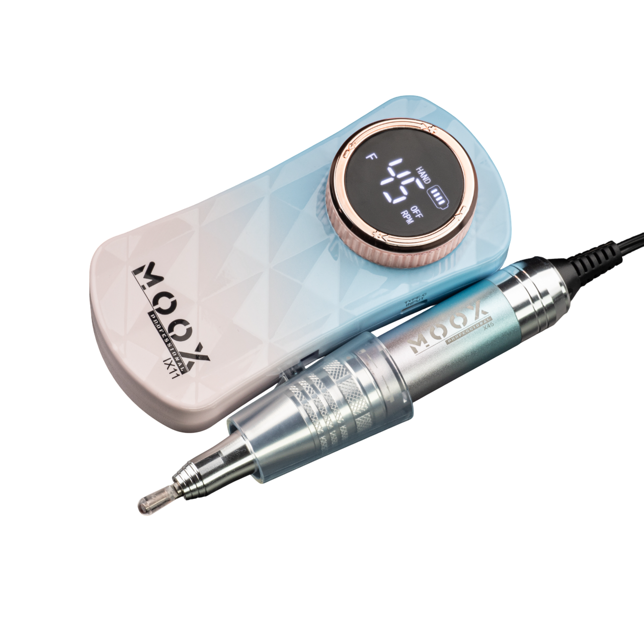 Фрезер Мокс IX11 2000mAh на 35 Вт 45000 об/мин Gradient Blue Фрезер Мокс IX11 2000mAh на 35 Вт 45000 об/мин Gradient Blue