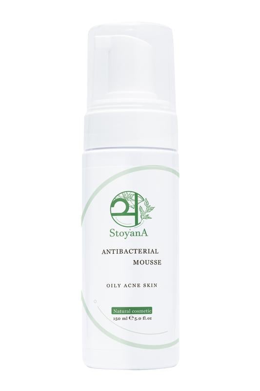 Мусс антибактериальный StoyanA 150 мл для очищения жирной/комбинированной кожи из акне (12382871)