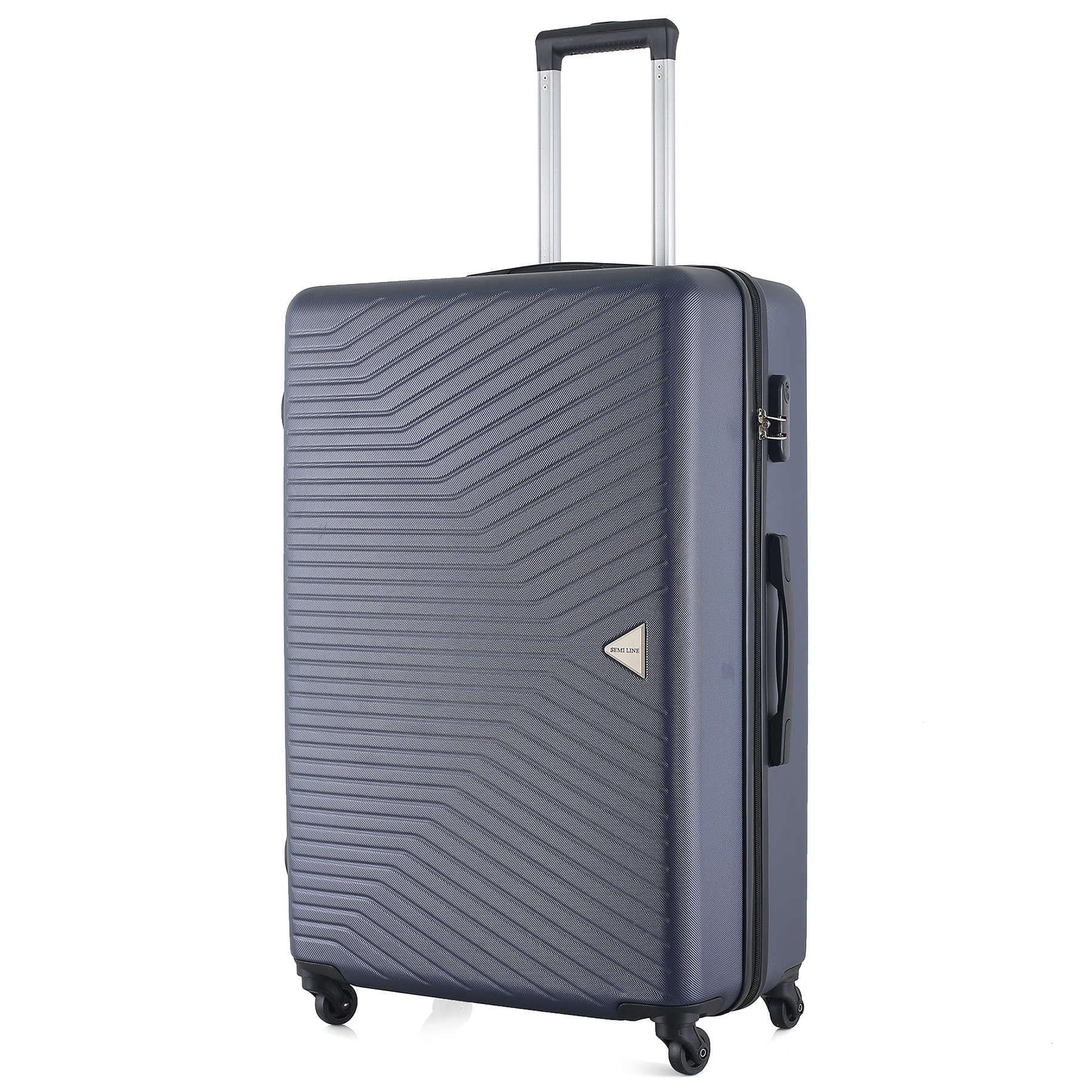 Валіза велика SEMI LINE 28" ABS-Plastic L Navy (T5691-3)