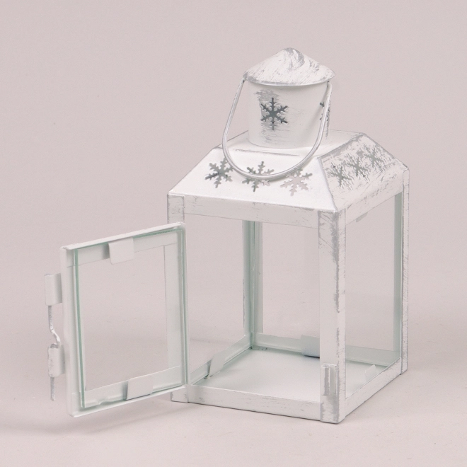 Фонарь металлический новогодний WDT826S-1 Белый (45561) - фото 2 Фонарь металлический новогодний WDT826S-1 Белый (45561) - фото 2