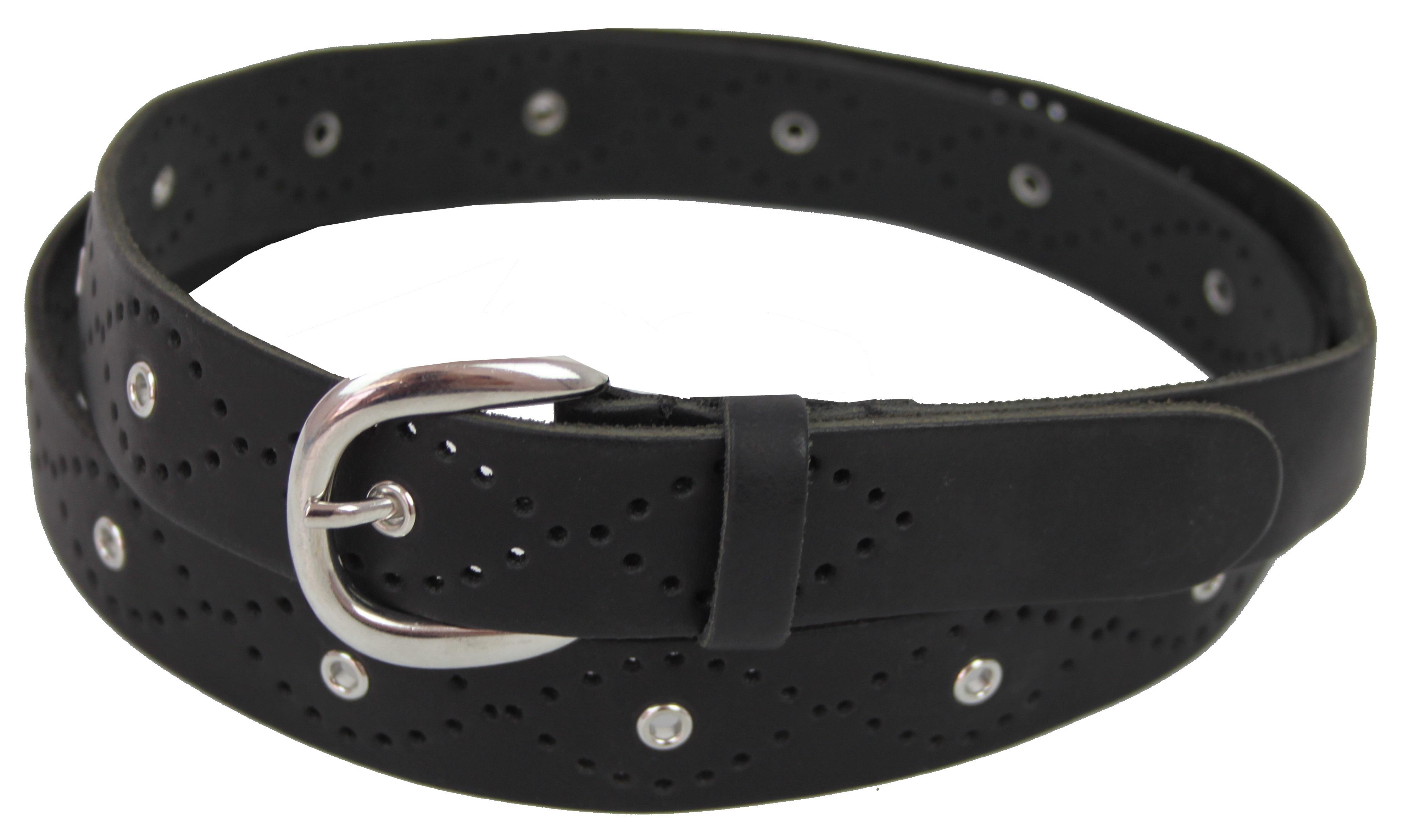 Ремінь жіночий C&A шкіряний Чорний (1109698)