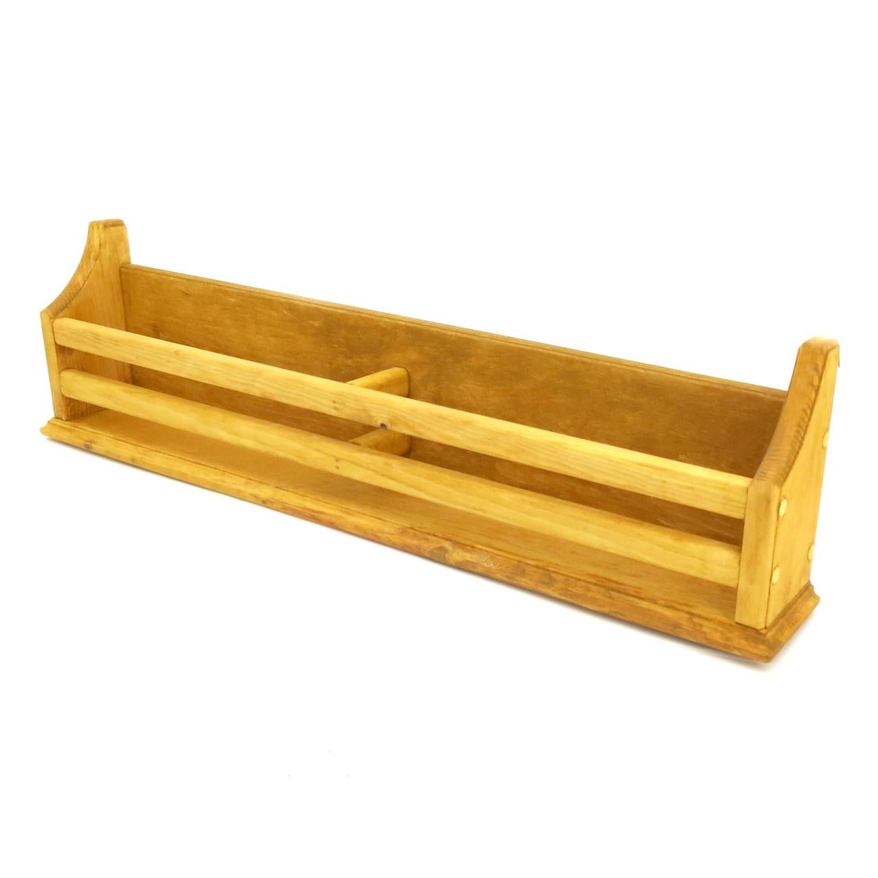 Полка настенная из дерева Маргарита 10х75 см Карри (КПГ-10750203)