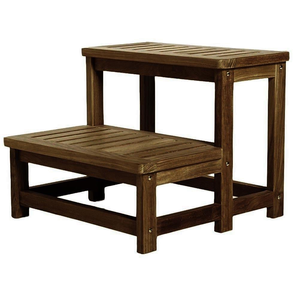 Лавка-сходинка з дерева Бігхоул Сепія (ССТ-005308)
