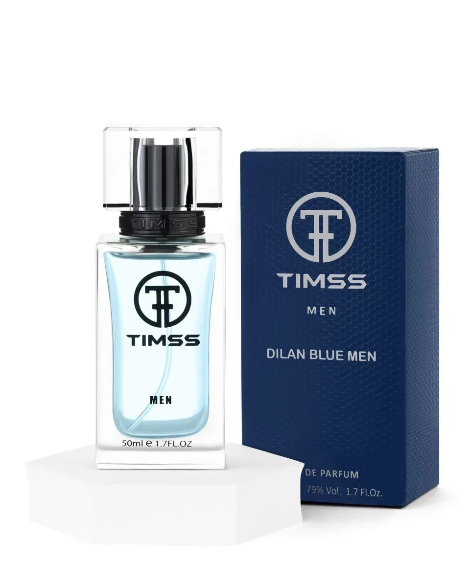 Парфюмерная вода мужская TIMSS Versace Dylan Blue Pour Homme 50 мл (М139)