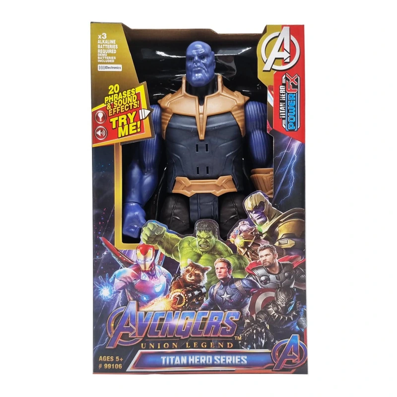 Ігрова фігурка Марвел Bambi 99106 зі світлом та звуком Танос (12709)