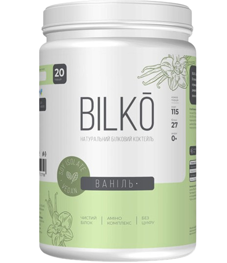 Ізолят соєвий Bilko Ваніль 0,6 кг